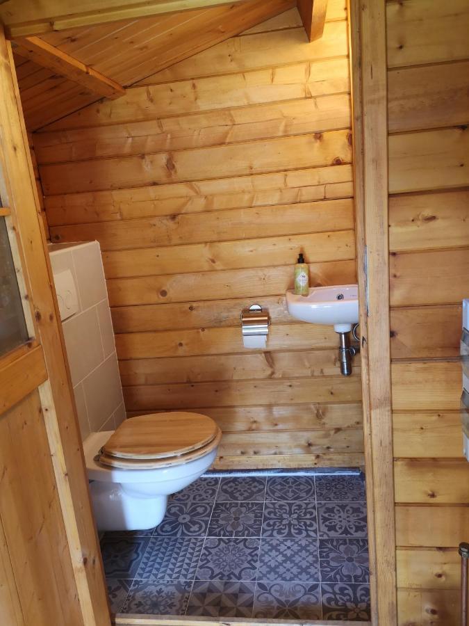 Ruime Romantische Blokhut Zwaanshoek Eksteriør bilde